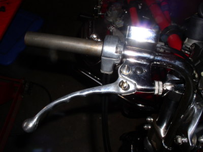 Brake lever finally installed